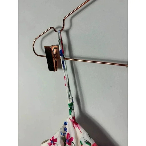 Lovers + Friends Button Front Spaghetti Strap Lani Mid Dress Floral Sz S - Picture 9 of 15